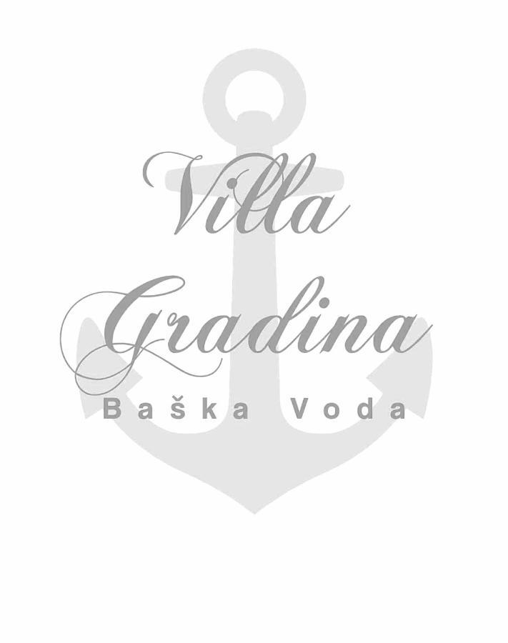 Villa Gradina Baška Voda Esterno foto
